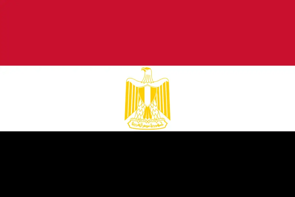 Drapeau de l’Égypte, illustration pour la victoire d’Al Ahly