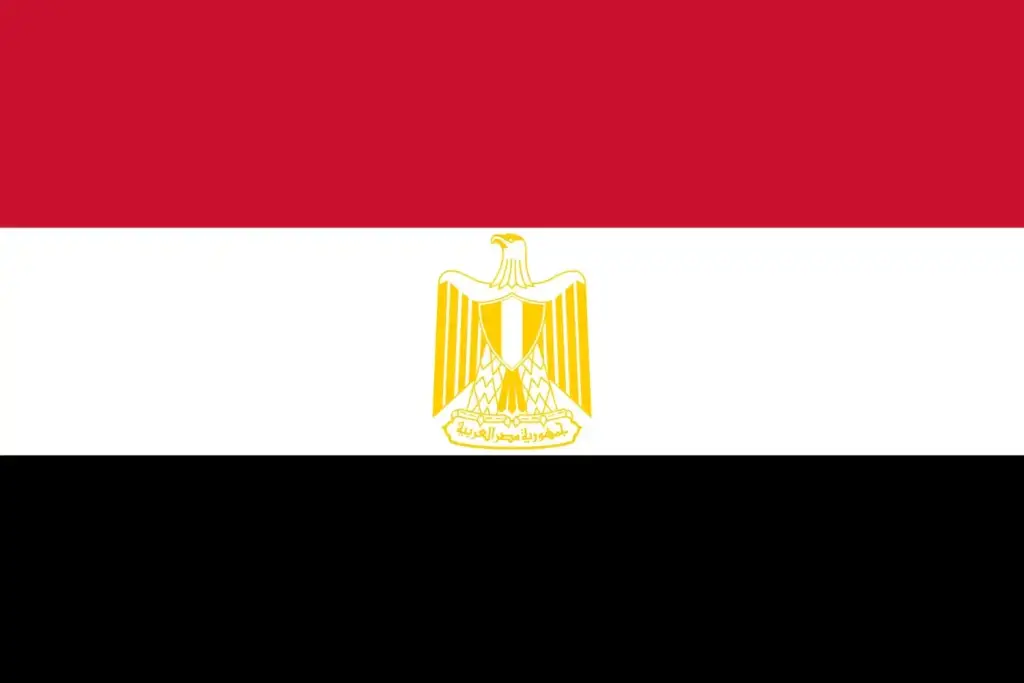 Drapeau national de l’Égypte
