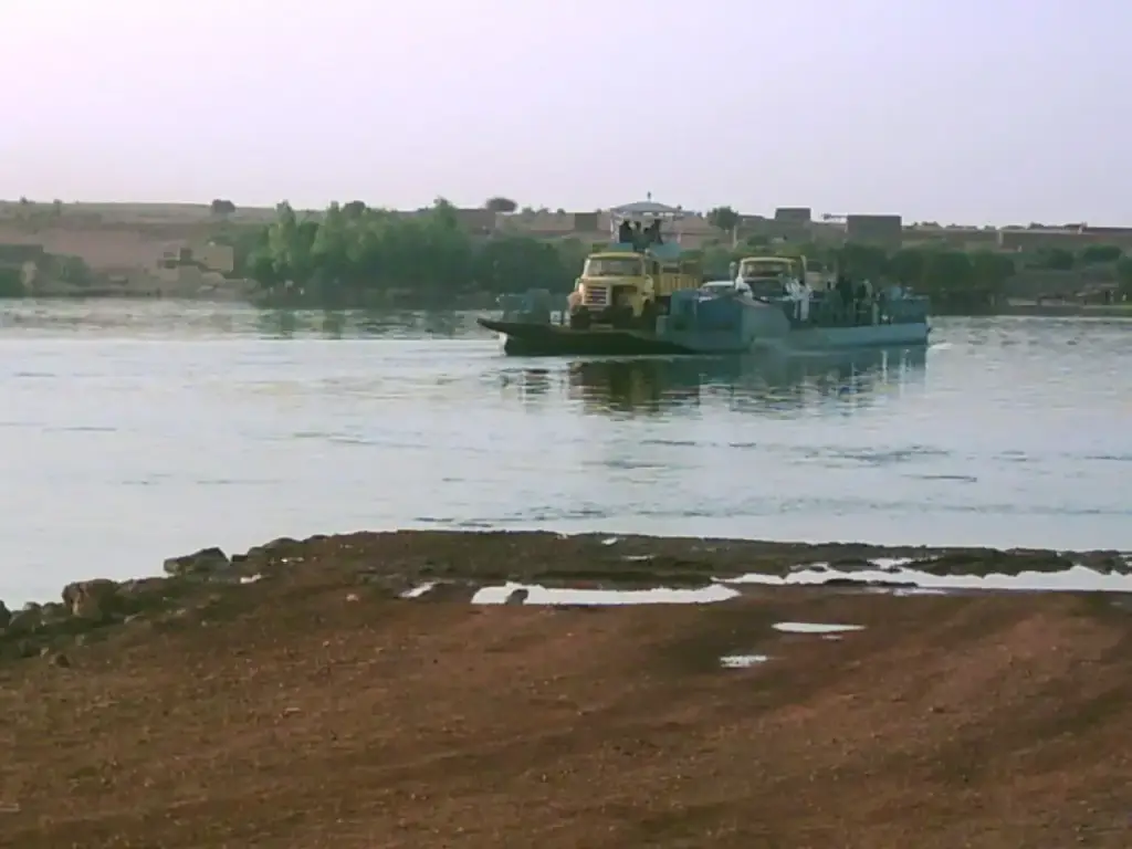 L’ancien bac de Gao sur le fleuve Niger
