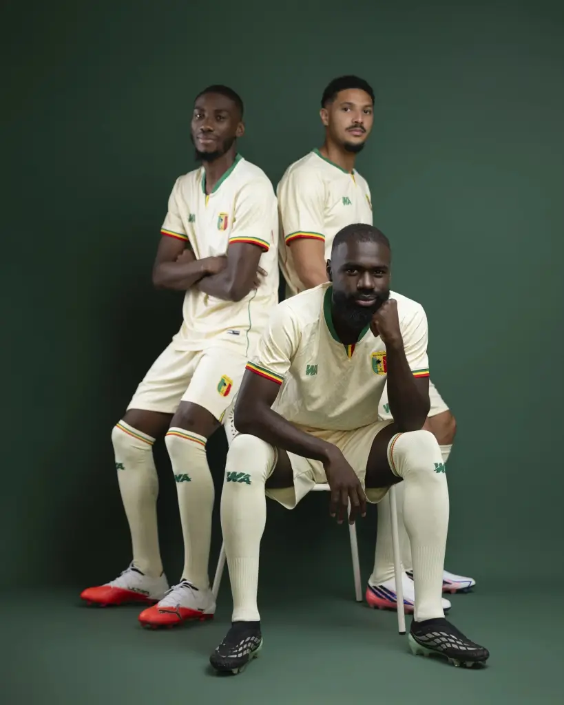Joueurs portant le maillot 2026 du Mali