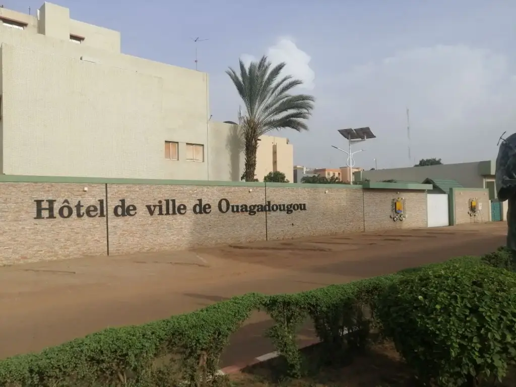 L’hôtel de ville de Ouagadougou au Burkina Faso